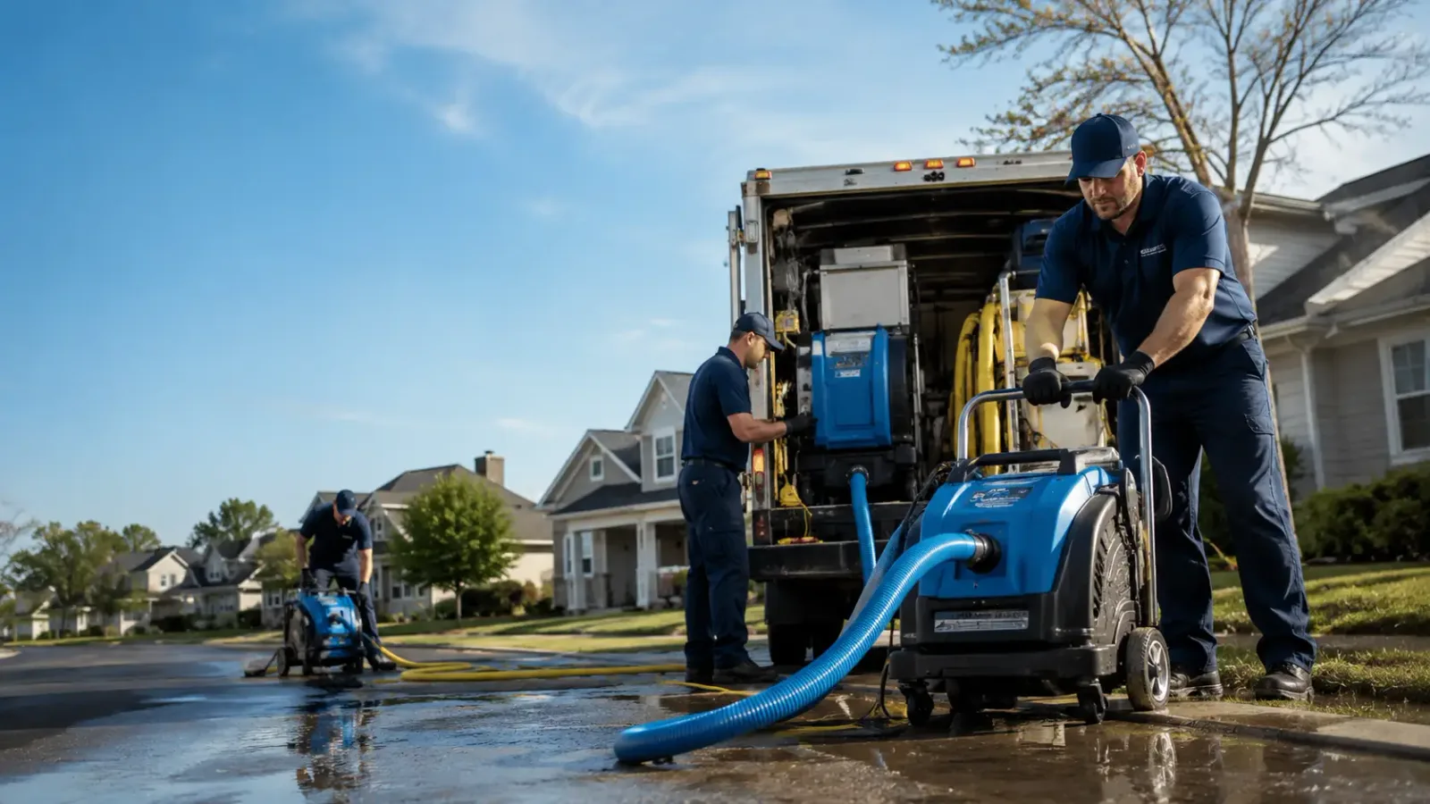 Flood Damage Cleanup in Kitts Hill, OH